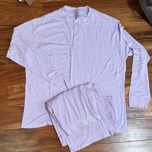 SKIMS Lavender Pajama Set